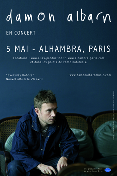 Affiche Damon Albarn