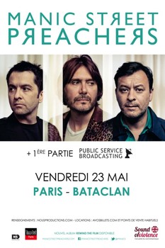 Affiche Manic Street Preachers