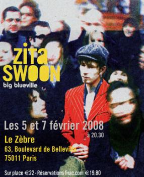 Zita Swoon au Zèbre