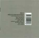 FELT - Absolute Classic Masterpieces