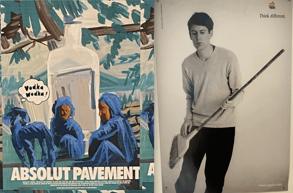 Fausses pubs Pavement